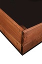 Ящик для овощей, приподнятая грядка, деревянный каркас, 240x100