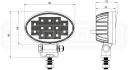 ФАРА РОБОЧА 13XLED 1269 LM 19W  (17599550737) фото min 14