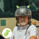 2PCS DECOR SIGNAL MONTOWANY NA PRZYSSAWCE WYSTROJ ACCESSORIES DO HELMET DO MOTORCYCLE  photo 13