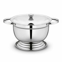 СТАЛЬНОЙ ВАНЗ ДЛЯ СУПА ДЛЯ СЛИВКОВ БОЛЬШОГО ОБЪЕМА ДЛЯ БУЛЬНА С КРЫШКОЙ 2,7л