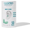 Zátky do uší Stopky Haspro V Tube V Uzamykateľnej Nádobe 50par|100ks EAN (GTIN) 5908216298332