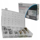 НАБОР СТАЛЬНЫХ И АЛЮМИНИЕВЫХ ЗАКЛЕПОЧНЫХ ГАЙОК M3-M10 300 ШТ.