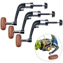 УНИВЕРСАЛЬНАЯ РУЧКА С ДЕРЕВЯННОЙ РУЧКОЙ ДЛЯ РЫБОЛОВНОЙ КАТУШКИ