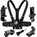 Набор аксессуаров XL, держатели, ремни для камер GoPro HERO 12, 11, 10, 9, черные
