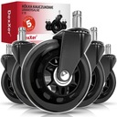 КОЛЕСА ДЛЯ ВРАЩАЮЩЕГОСЯ Кресла Резиновые стулья на подшипниках 5 шт 11мм