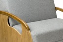 Sofa z Funkcją Spania Kanapa Amerykanka rozkładana do spania fotel pojemnik Szerokość mebla 95 cm