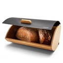 ЧЕРНАЯ ХЛЕБНАЯ БАНКОВКА СОВРЕМЕННАЯ бамбуковая хлебница ЧЕРНАЯ хлебница