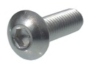 10 ВИНТОВ M5 x 16 С ШАРИКОВОЙ ГОЛОВКОЙ, ОБТЕКАТЕЛЬ, НЕРЖ.
