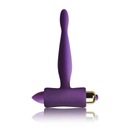 Plug analny wibrujący - Rocks-Off Petite Sensations Teazer Purple Długość 1 cm