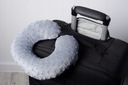 Дорожная подушка-подголовник с круассаном для взрослых