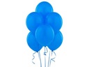 Латексные шары, пастельно-голубые, средние, 25x