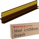 30x Оконные планки Apu Uszcz 6/3 2,5м Орех