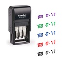 Штамп даты Trodat 4810 ISO — цветные чернила