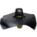 Балконный трап прямой битумный 75мм GALECO