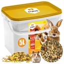 НАТУРАЛЬНЫЙ КОРМ ДЛЯ КРОЛИКОВ, СВИНЕЙ, ГРЫЗУНОВ 4 СЕЗОНА ЛЕТО 5л