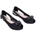 Balerinki ażurowe czarne 5 Krantz 37 Czarny