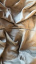 Midi šaty v khaki farbe so zdrsneným vrchom defekt 38 Dĺžka midi