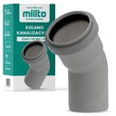 КОЛЕНО Канализационное 50 ММ 45° СОЕДИНИТЕЛЬ ПВХ ПП ВОДЯНАЯ ТРУБА СОЕДИНИТЕЛЬ ФИТИНГ