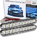 LIGHT LAMPS FOR DRIVER DAYTIME FOR AUTO 20 LED DRL HOMOLOGATION DAYTIME 