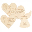 СПАСИБО ГОСТЯМ МАГНИТ ПРИЧАСТИЕ КРЕЩЕНИЕ x10