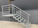Ступеньки WEMA 600x240 мм | оцинкованный | металлические лестницы, ступени