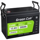 Зеленая батарея LiFePO4 200Ah 12V BMS литий 2560Wh накопление энергии