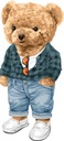 Термоперенос Ralph Teddy Bear With Teddy Bear Fashionable 188