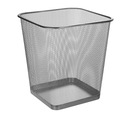 ОФИСНЫЙ СЕТЧАТЫЙ МУСОРНЫЙ БАК, СРЕДНИЙ, 16 Л, КВАДРАТНЫЙ