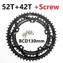 Складной велосипед шоссейный велосипед 130BCD 52T 42T одиночный