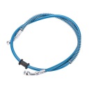 100CM WIRE INHIBITORY MOTORCYCLE VERSATILE BLUE STEEL HOSE MF  photo 9