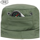 MFH Туристическая шляпа для рыбалки с карманами Традиционная оливковая 57 +Бесплатно