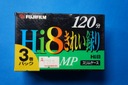 Видеокассета Hi8 FUJIFILM P6-120 HIMP B 120 мин, 3 шт.