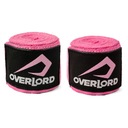 Бинты для бокса Overlord 350 см Розовый