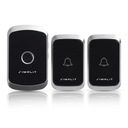 БЕСПРОВОДНОЙ ДВЕРНОЙ ЗВОНОК ВОДОНЕПРОНИЦАЕМЫЙ IP44 SIMPLIT + 2x ПЕРЕДАТЧИК A2