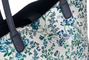 David Jones dámska kabelka shopperka s kvetmi eko Hlavná tkanina ekologická koža