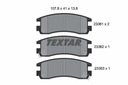 2336101/TEX ZAPATAS DE FRENADO PARTE TRASERA 