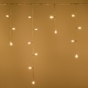 lampki sople 100 LED na dom białe ciepłe Marka bez marki