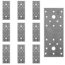 LP2 CARPENCY ПЛОСКАЯ СОЕДИНИТЕЛЬНАЯ ПЛИТА 140x55x2,5 ПЛОСКИЙ стержень 10шт DOMAX