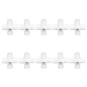 10 PCS 6-KIERUNKOWE CONNECTEURS RUROWE TUYAU AVEC TWORZYWA SZTUCZNEGO PCV 4Rphoto 5