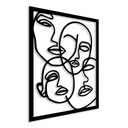 Ажурная картина Настенное украшение 3D Панно Лица