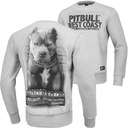 PIT BULL bluza MUGSHOT klasyk grey od ARI roz XL