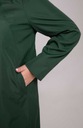 Elegancki płaszczyk w zielonym kolorze 52 Kaptur bez kaptura