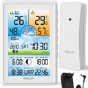 БЕСПРОВОДНАЯ ПОГОДНАЯ СТАНЦИЯ ГИГРОМЕТР НАРУЖНЫЙ ТЕРМОМЕТР ДАТЧИК ПОГОДЫ