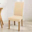 Чехлы на СТУЛЫ ИЗ СПАНДЕКСА, ЭЛАСТИЧНЫЕ, БЕЖЕВЫЕ, 2 шт.