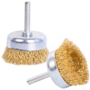 ПРОВОЛОЧНАЯ ПЕРЕДНЯЯ ЩЕТКА С ХВОСТОВИКОМ 65 ММ