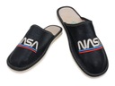 Мужские кожаные тапочки с вышивкой NASA Женские 40