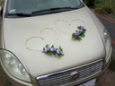 DS4/S Украшение свадебного автомобиля СЕРДЕЧКИ с розами