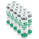 10 литиевых батарей Saft LS14500 3,6 В AA R6