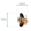 Брошь НАСЕКОМОЕ, пчела, ОСА, ЦИРКОНИЙ, высокое качество