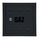 ГАЗОВАЯ ДВЕРЬ АНТРАЦИТ МАТОВЫЙ 20x25